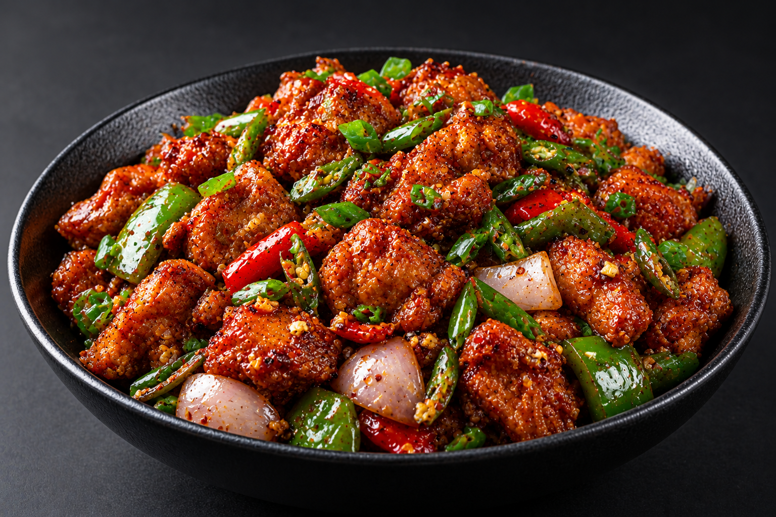 Chicken Chilli Dry
